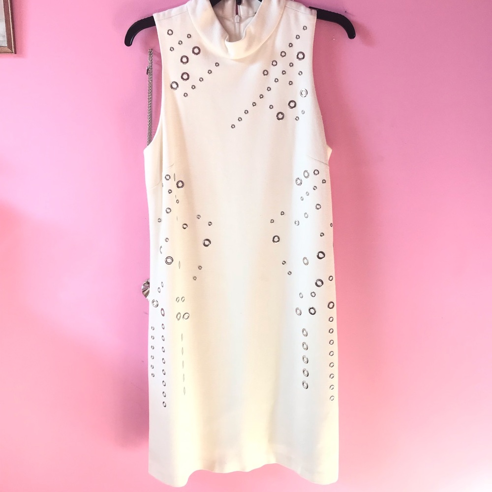 Sleeveless sweater dress